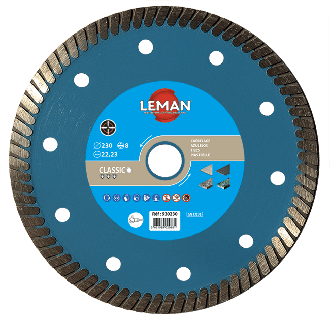 LEMAN Disque diamant grès cérame Classic MisterMateriaux