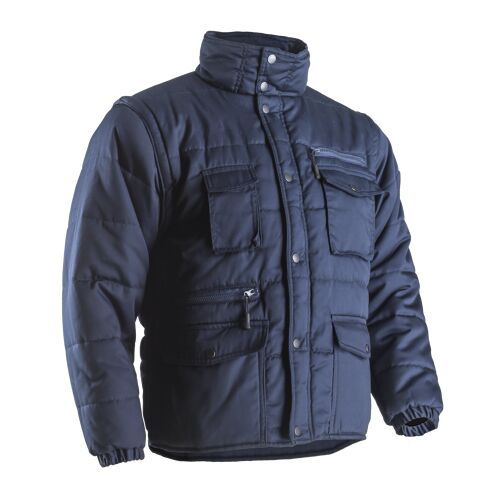 POLENA SLEEVE 2 EN 1 BLOUSON DE TRAVAIL CHAUD PROFESSIONNEL BLEU MARINE COVERGUARD