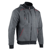 Sweat de travail zippé à capuche JUMPER - Gris image 0