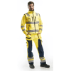 Gilet de travail softshell haute visibilité 3049 - Jaune fluo image 2