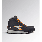 Chaussures de sécurité hautes GLOVE MDS S3 HRO SRC - Bleu marine/Orange image