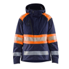 Veste de travail hardshell haute visibilité femme 4430 - Marine/Orange image 0