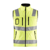 Gilet de travail softshell haute visibilité 3049 - Jaune fluo image 0