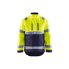 Veste de travail hiver haute visibilité 4827 - Jaune fluo/Marine image 0