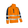 Veste de travail softshell imperméable haute visibilité HOTARU - Orange Fluo image 17