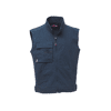 Gilet de travail sans manches en toile de coton WAVE image 1