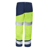 PANTALON FLUO SAFE XP JAUNE FLUO/BLEU MARINE image 0