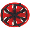 Casque de protection SAFETY STAR rouge - EN397 image 1