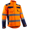 Veste de travail haute visibilité HIBANA - Orange Fluo image 8