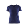 T-shirt de travail manches courtes col rond femme 3304 image 2