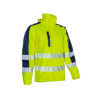 Veste de travail softshell imperméable haute visibilité HOTARU - Jaune Fluo image 11