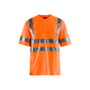 T-shirt de travail haute visibilité 3413 - Orange fluo image 0