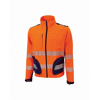 Veste de travail haute visibilité à manches amovibles BEA - Orange Fluo image 0