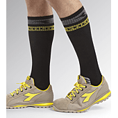 Chaussettes de travail d’hiver techniques - Noir/Gris image