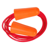Lot de 200 paires de bouchons anti-bruits en mousse PU + cordon Orange image 0