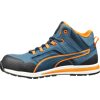 Chaussures de sécurité hautes Crosstwist MID S3 HRO SRC - bleu/orange image 1