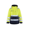 Veste de travail doublée haute visibilité femme 4872 - Jaune fluo/Marine image 0