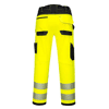 Pantalon extensible léger haute-visibilité PW3 Jaune/Noir image 1