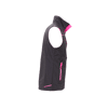 Gilet de travail softshell sans manches Femme UNIVERSE - Gris/Fuchsia image 4