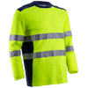 T-shirt de travail manches longues haute visibilité RIKKA - Jaune Fluo image 6