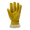 Lot de 6 paires de gants EUROWINTER ISLANDE - Cuir de vachette pleine fleur jaune - Fourrure synthétique en polyamide image 11