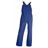 Cotte à bretelles de travail BASTAING - BLEU BUGATTI image