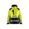 Veste de travail hardshell haute visibilité femme 4436 - Jaune/Noir image 0
