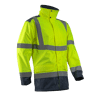 Parka de travail imperméable haute visibilité KAZAN - Jaune Fluo image 0