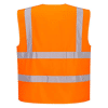 Gilet Hi-Vis avec zip image 1