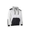 Veste de travail molleton à capuche OTTAWA - BLANC/NOIR image 3
