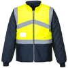 Gilet Hivis Bicolore Reversible Jaune/Marine image 0