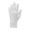 Lot de 600 - Gants poly - coton interlock blanchi - coupe fourchette image 0