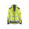 Veste de travail softshell haute visibilité 4491 - Jaune fluo/Gris moyen image 0