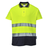 Polo coton comfort Jaune/Marine image 0