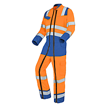 ORANGE FLUO/BLEU BUGATTI L - FR(48-50) image