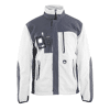 Veste de travail polaire coupe vent 4835 - Blanc/Gris clair image 0