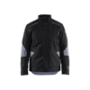 Veste de travail hiver retardant flamme 4961 - Noir/Gris clair image 0