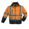 Veste thermique de travail STATION - Orange Fluo image 0