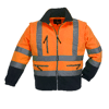 Veste thermique de travail STATION - Orange Fluo image 1