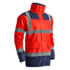 Parka de travail hiver haute visibilité KETA - Rouge Fluo image 6