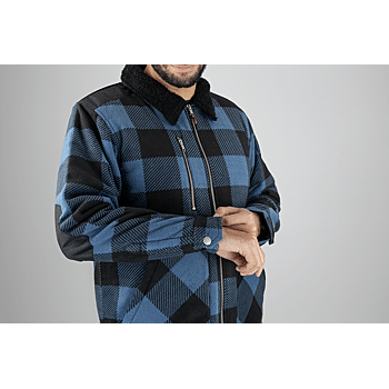Chemise de travail polaire CEDRE - BLEU/NOIR image