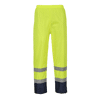 Pantalon de pluie Hi-Vis bicolore Jaune/Marine image 0
