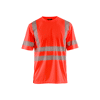 T-shirt de travail anti-UV haute visibilité 3420 - Rouge fluo image 0