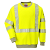 Sweatshirt FR antistatique Hi-Vis Jaune image 0