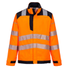 Veste de travail PW3 FR HVO Orange/Noir image 0