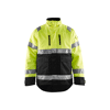 Veste de travail hiver haute visibilité 4828 - Jaune fluo/Noir image 0