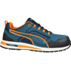 Chaussures de sécurité basses Crosstwist LOW S3 HRO SRC -  bleu/orange image 0