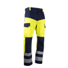 Pantalon de travail multirisque HV XENON - JAUNE FLUO/MARINE image 3