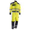 Combinaison de travail HV NEUTRON - JAUNE FLUO/MARINE image 4