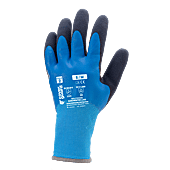 Lot de 5 - GANTS EUROWINTER L200 - Tricot bleu sans couture à base de polyester - Forme ergonomique - Poignet tricot image